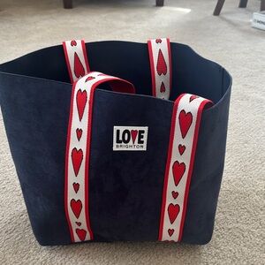 Brighton Velveteen Tote